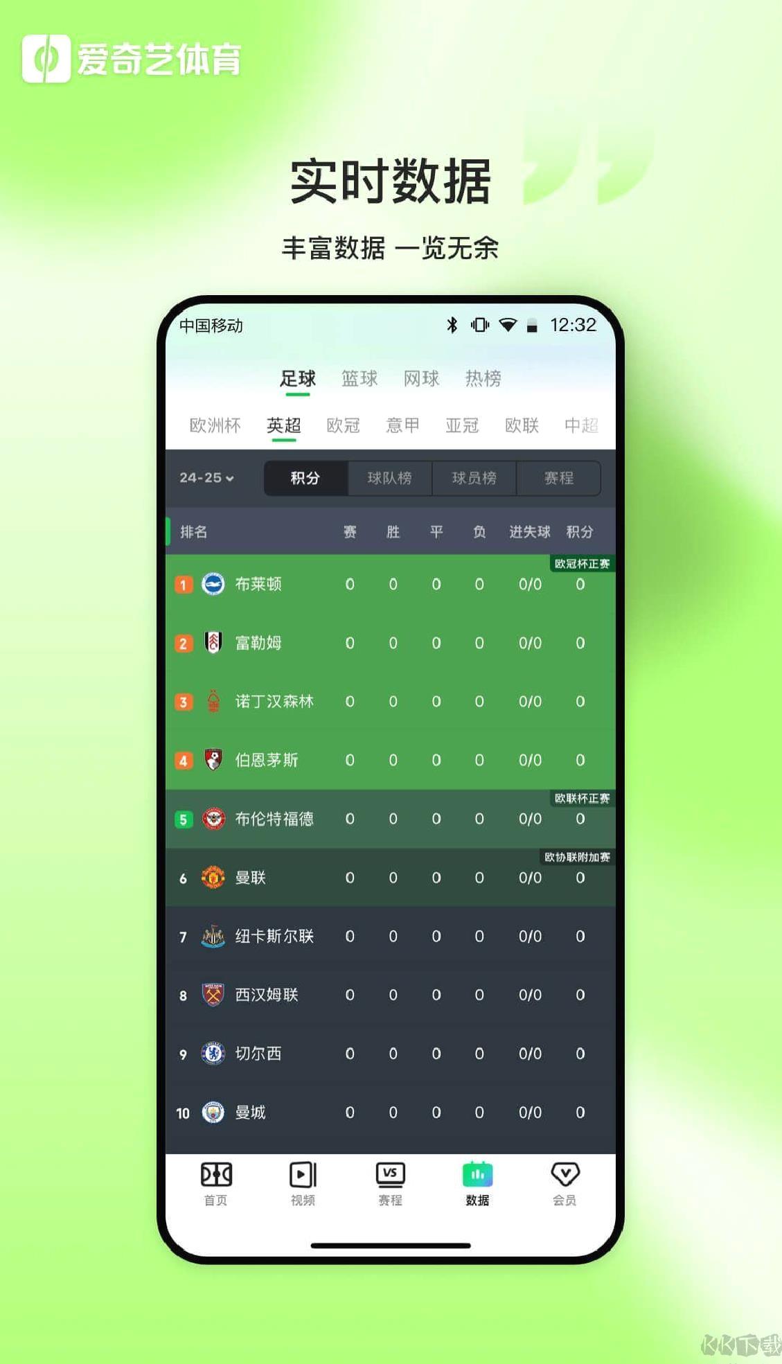 爱奇艺体育直播app v12.8.0
